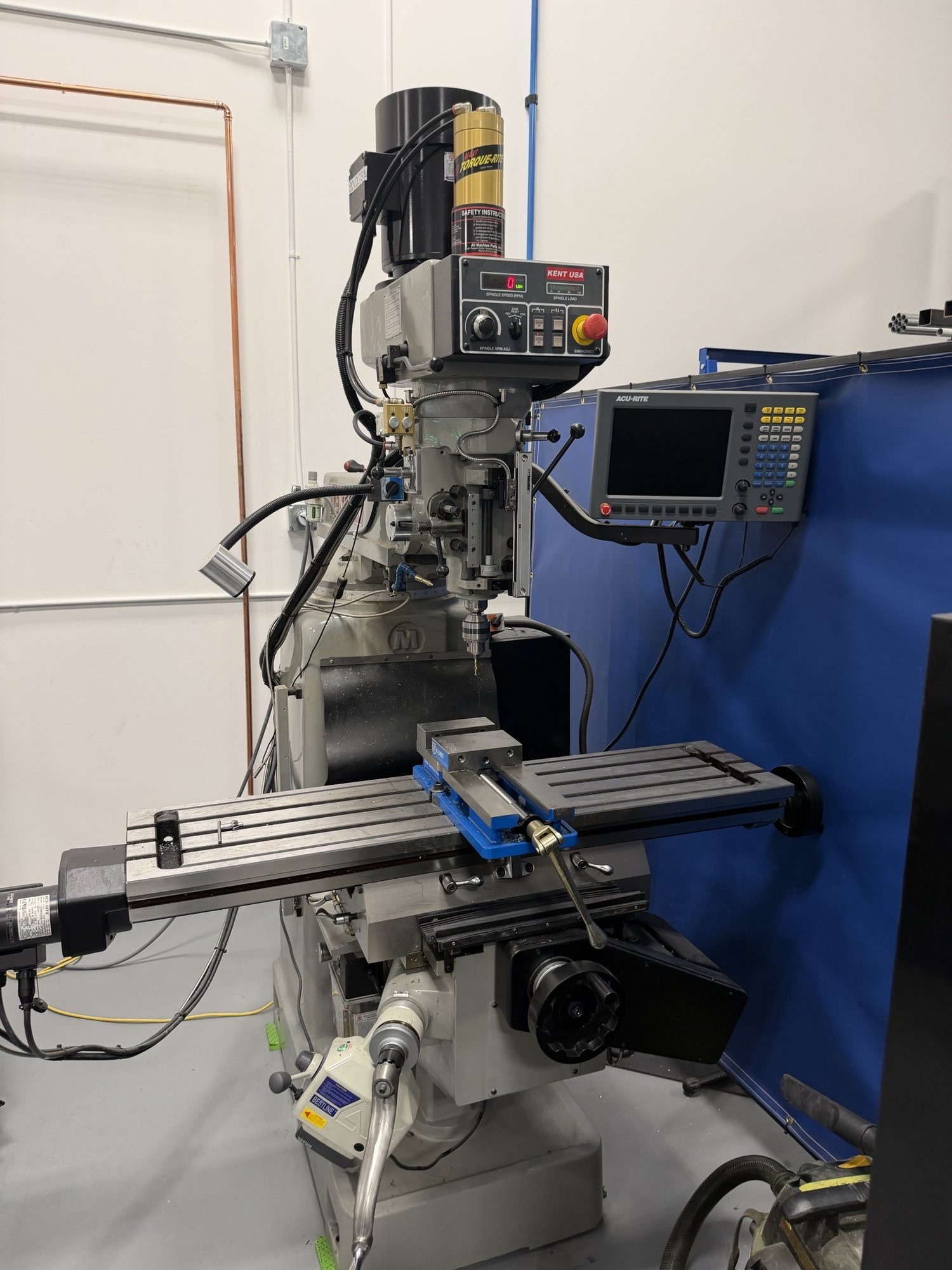 Kent KTM-4VKF-E CNC Knee Mill, 2023