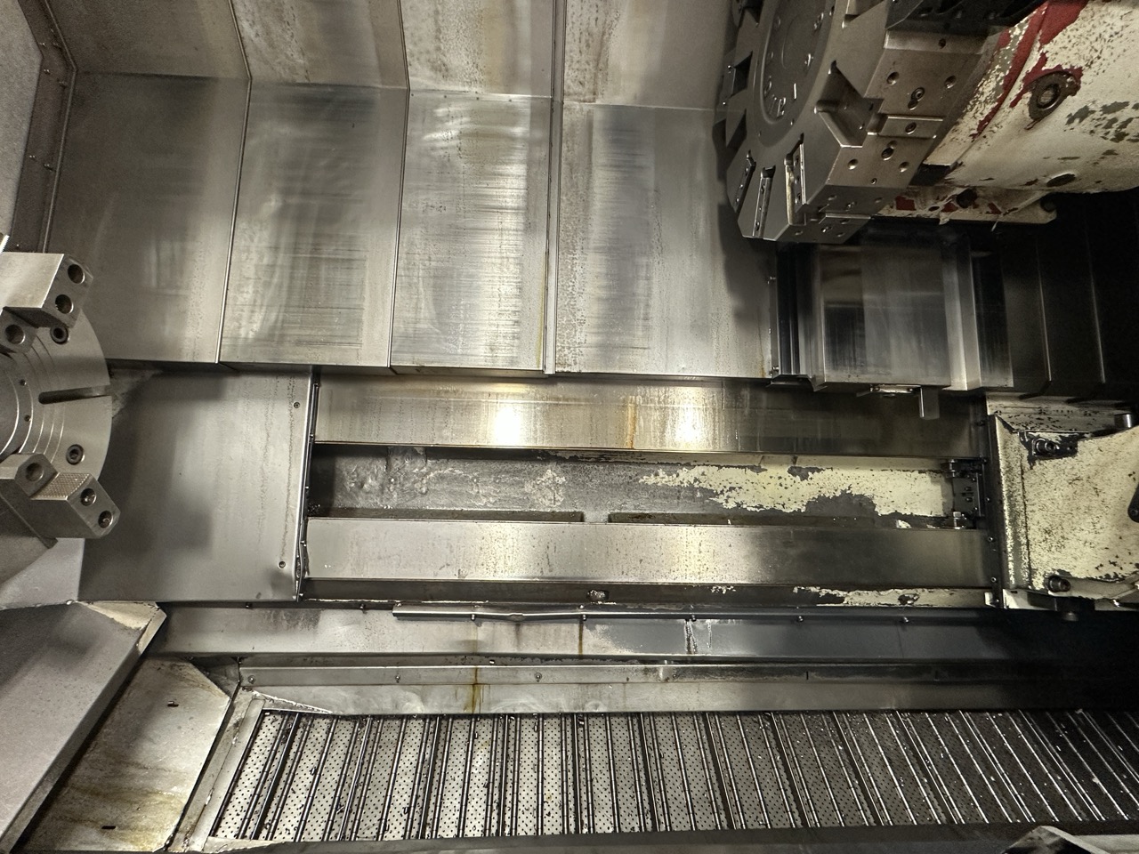Hwacheon Hi-Tech 700 CNC Lathe, 2012 - 24" Chuck, Tailstock, Chip Conveyor, Tool Presetter - Image 22
