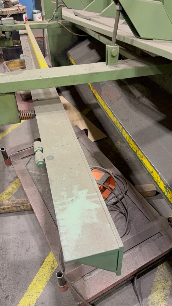 1/4" x 12' Betenbender 12-1/4 Hydraulic Power Shear, 2007 - Adjustable Blade Gap, Powered Back Gauge - Image 8