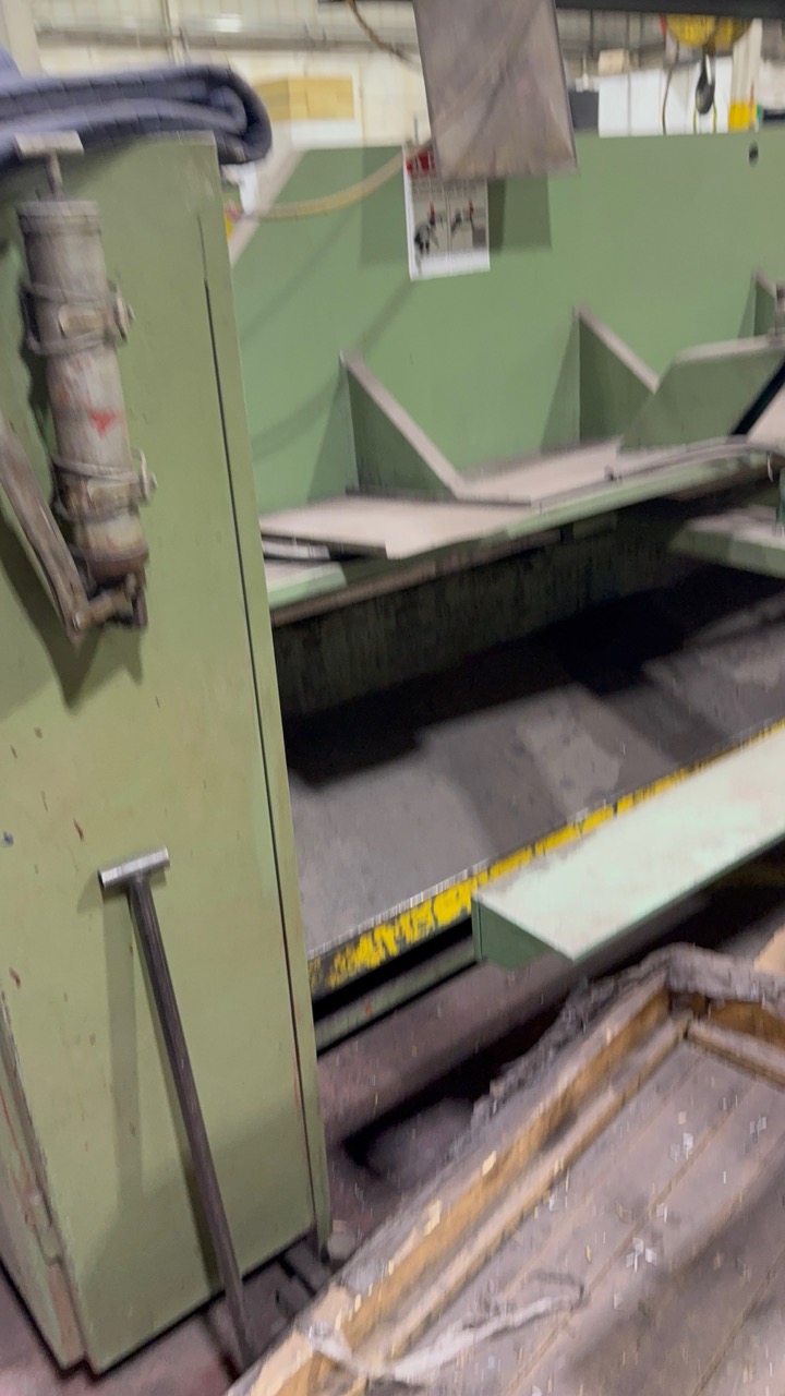 1/4" x 12' Betenbender 12-1/4 Hydraulic Power Shear, 2007 - Adjustable Blade Gap, Powered Back Gauge - Image 10