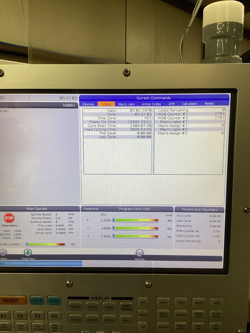 Haas, TM-1P Tool Room Mill, 2020 - Flood Coolant, Tooling Included, 2030 Cut Hours - Image 22
