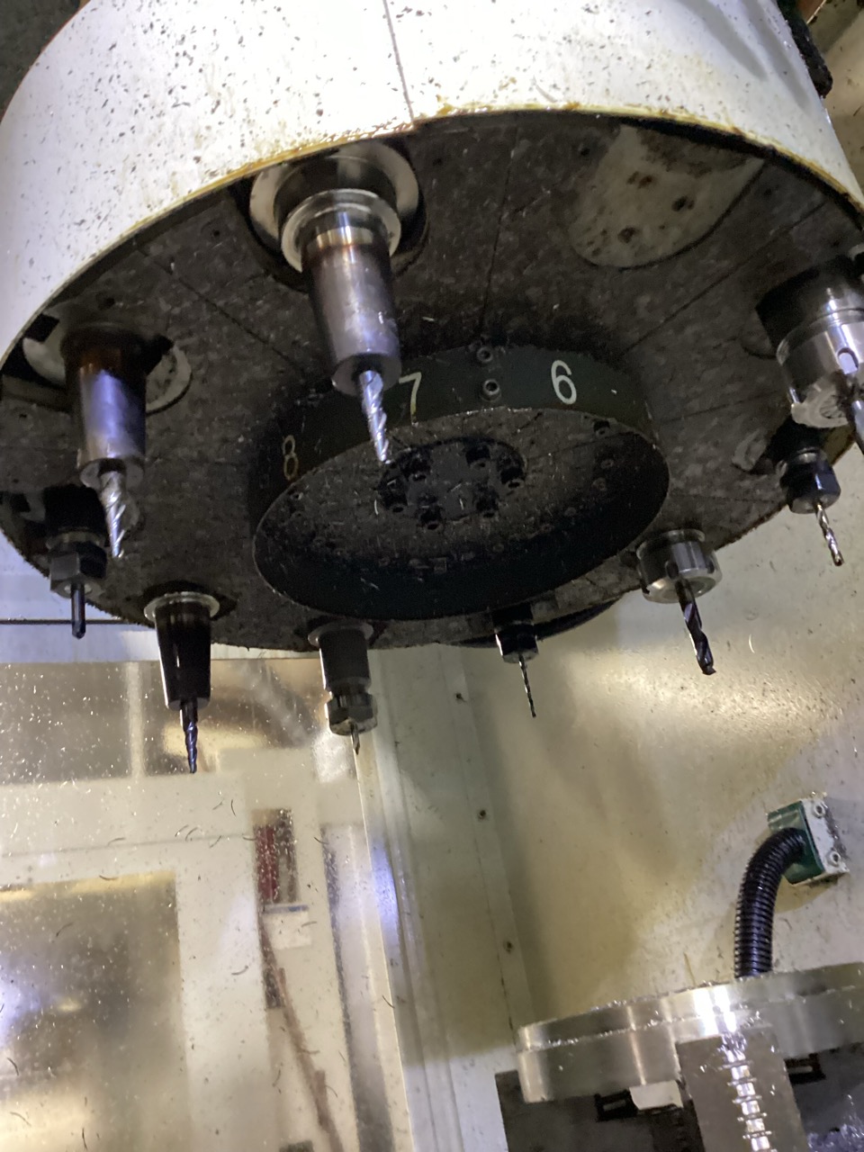 Haas, TM-1P Tool Room Mill, 2020 - Flood Coolant, Tooling Included, 2030 Cut Hours - Image 28