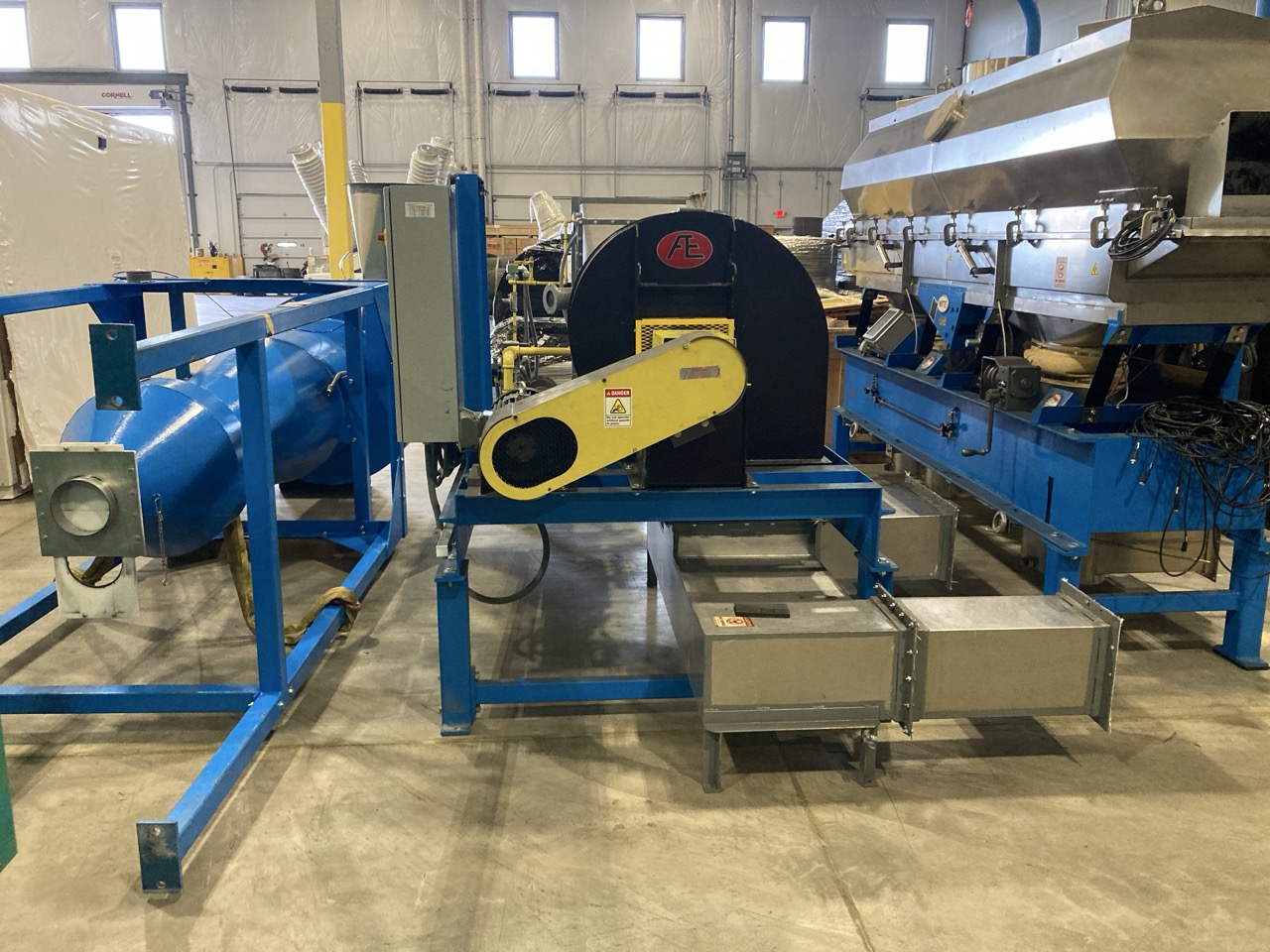Witte Company Stainless Steel Vibrating Fluid Bed Dryer / Cooler System with Blowers, Heater & Controls, 2024 - Image 2