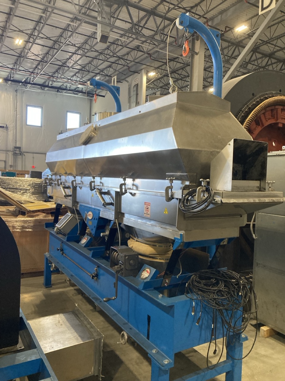 Witte Company Stainless Steel Vibrating Fluid Bed Dryer / Cooler System with Blowers, Heater & Controls, 2024 - Image 3