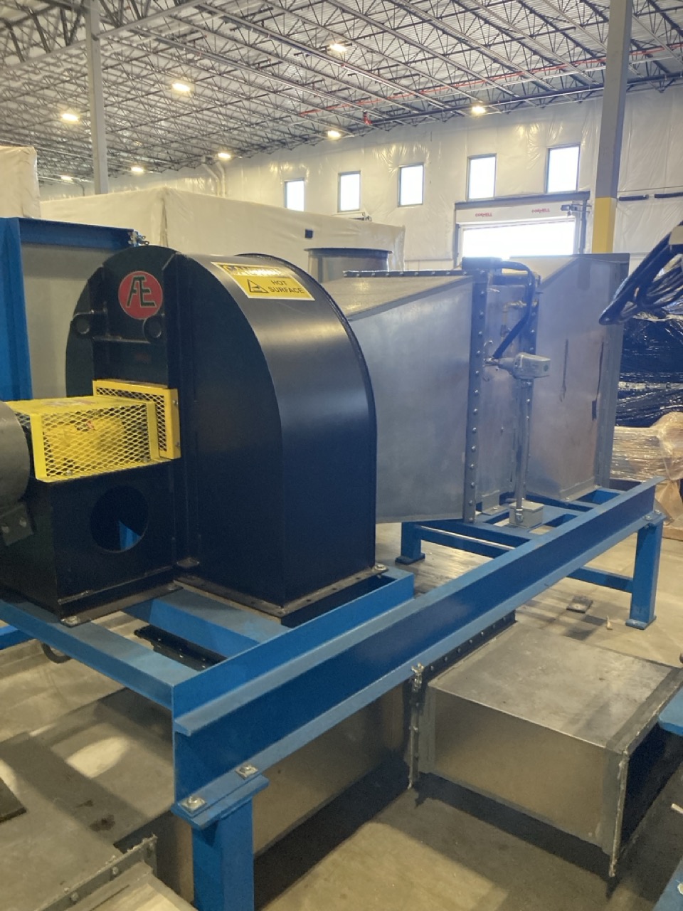 Witte Company Stainless Steel Vibrating Fluid Bed Dryer / Cooler System with Blowers, Heater & Controls, 2024 - Image 4
