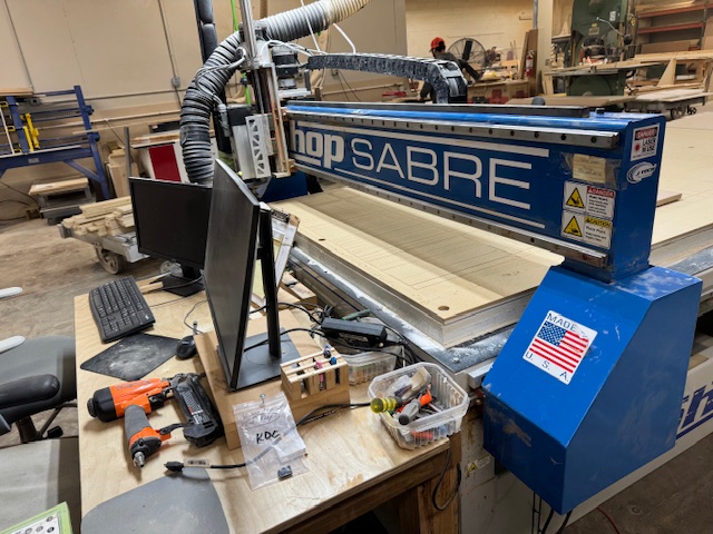 5' x 10' ShopSabre RC8 CNC Router, 2020 - Vacuum Table, 21,000 RPM Spindle, Low Hours - Image 3