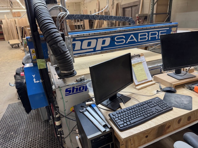 5' x 10' ShopSabre RC8 CNC Router, 2020 - Vacuum Table, 21,000 RPM Spindle, Low Hours - Image 4