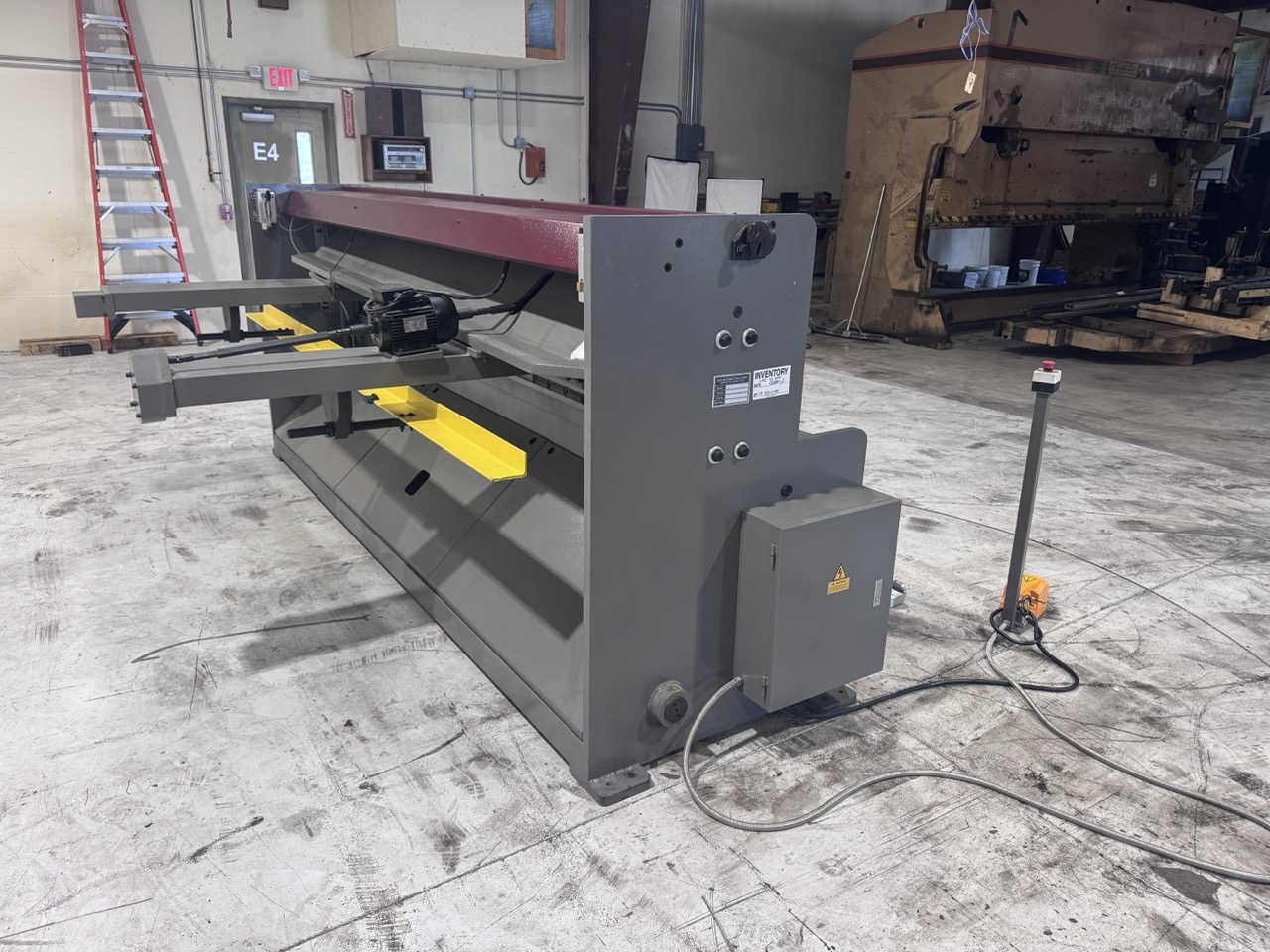 GMC Machinery HS-1010E 10' x 10-Gauge Heavy Duty Hydraulic Metal Shear, 2025 - w/ 36" Power Back Gauge - Image 3