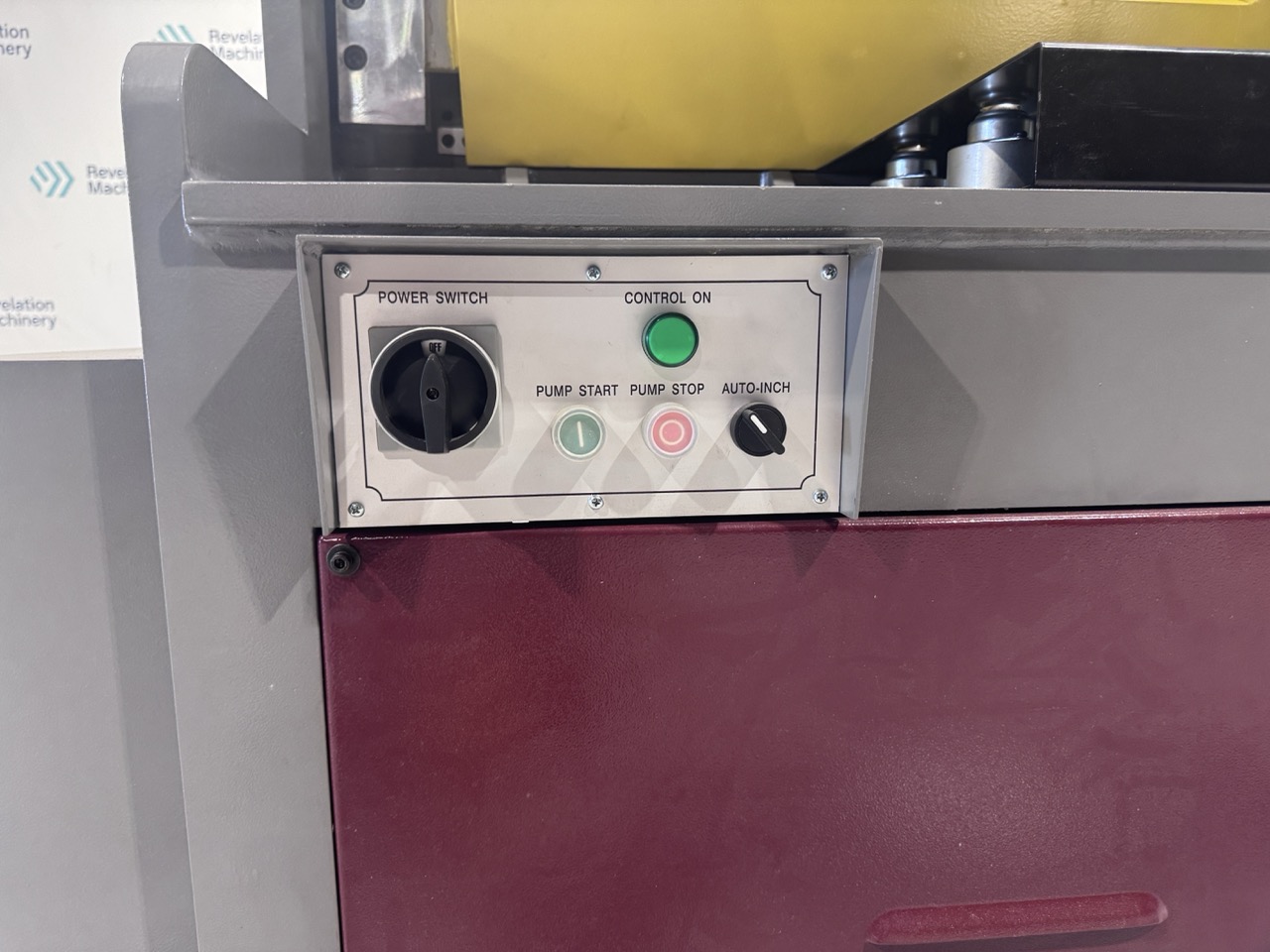 GMC Machinery HS-1010E 10' x 10-Gauge Heavy Duty Hydraulic Metal Shear, 2025 - w/ 36" Power Back Gauge - Image 15