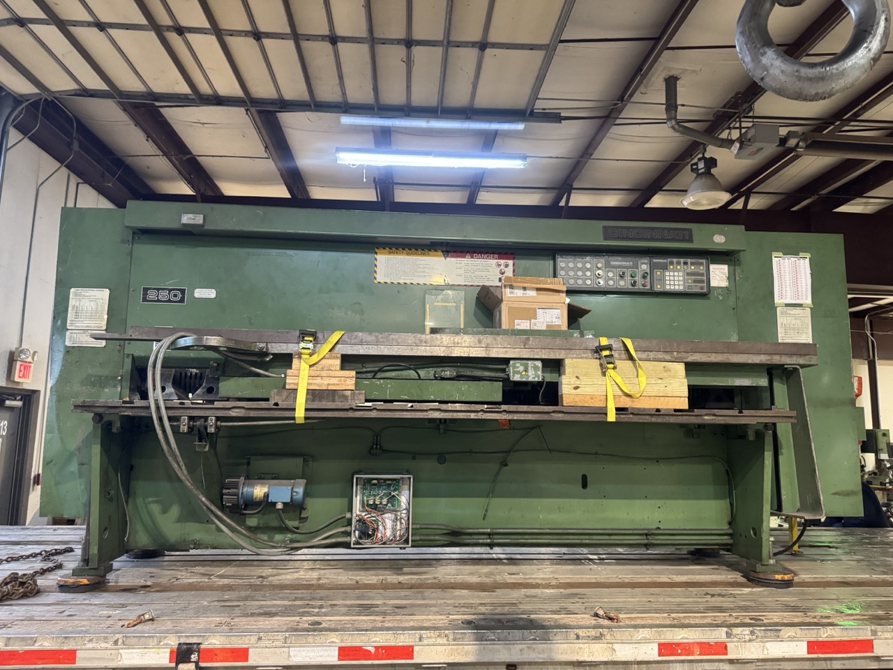 1/4" x 10' Cincinnati 250HSX10 Shear, 2000 - Image 2