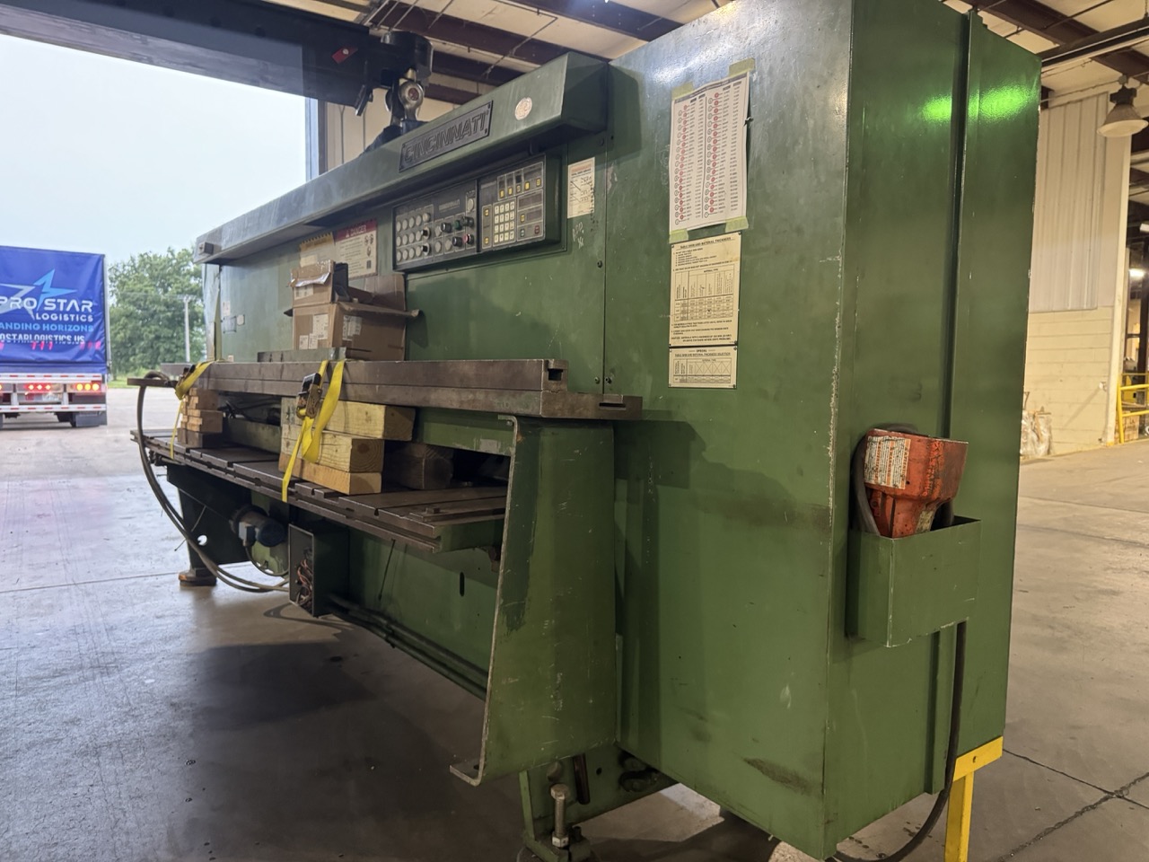 1/4" x 10' Cincinnati 250HSX10 Shear, 2000 - Image 6