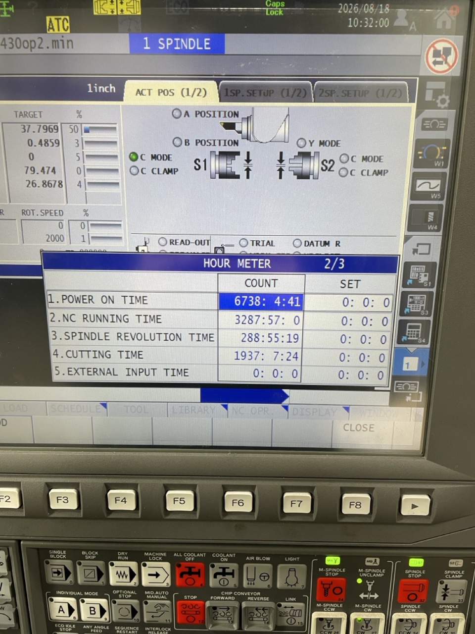 Okuma Multus B250II-W Mill Turn, 2022 - Sub Spindle, 40 Tool ATC, Parts Catcher - Image 2