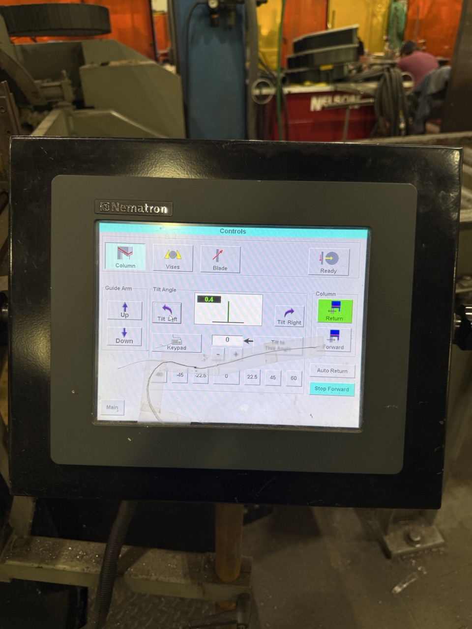 25" x 20" Marvel E2125TS TouchTech 60 Automatic Horizontal Bandsaw, 2001 - Image 3