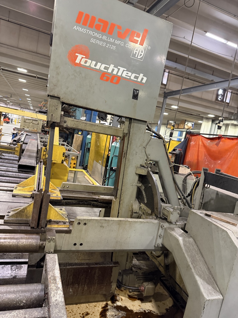 25" x 20" Marvel E2125TS TouchTech 60 Automatic Horizontal Bandsaw, 2001 - Image 10