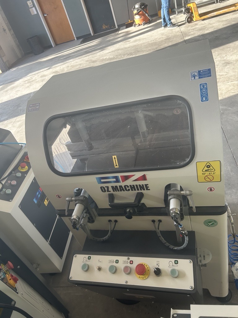 OZ Machine APEX I-A Hydraulic Aluminum Corner Crimper w/ POLAR V Automatic End Milling Machine, 2024 – 220V 3PH - Image 2