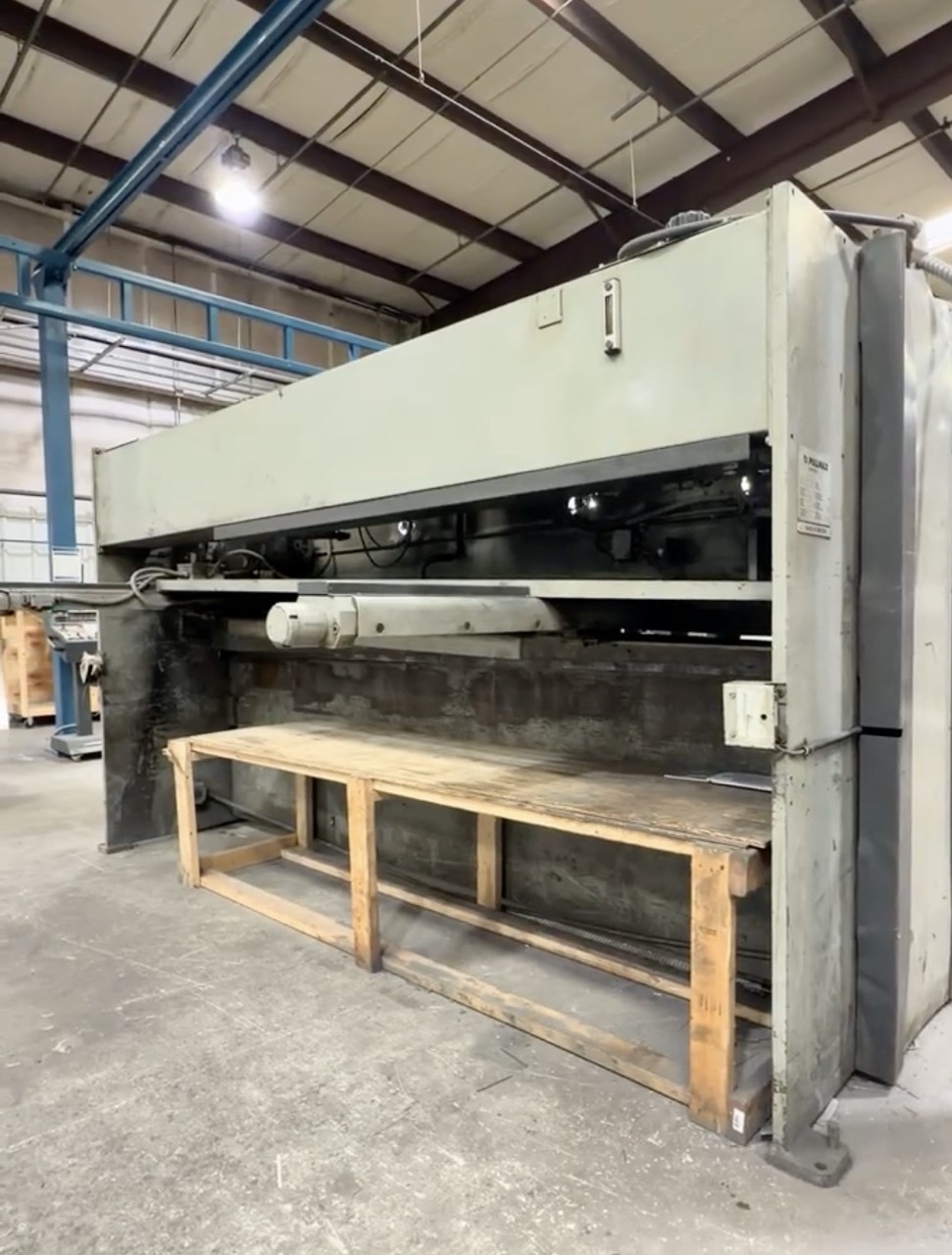 10′ x 1/4″ Pullmax E-230 Hydraulic Shear, 1985 - Videos Available - Image 8