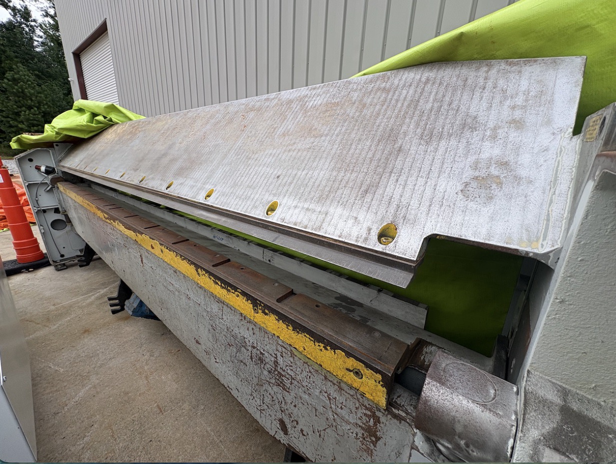16 Gauge x 10' Schechtl MAX3100 Folder, 2005 - Blasted, No Control, New Upper Tooling – Needs Control Upgrade - Image 4