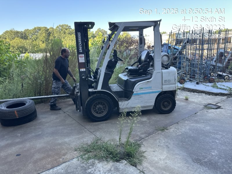 UniCarriers PF50LP 5,000 LB LPG Pneumatic Forklift, 2023 – 3-Stage Mast, Side Shift - Image 6