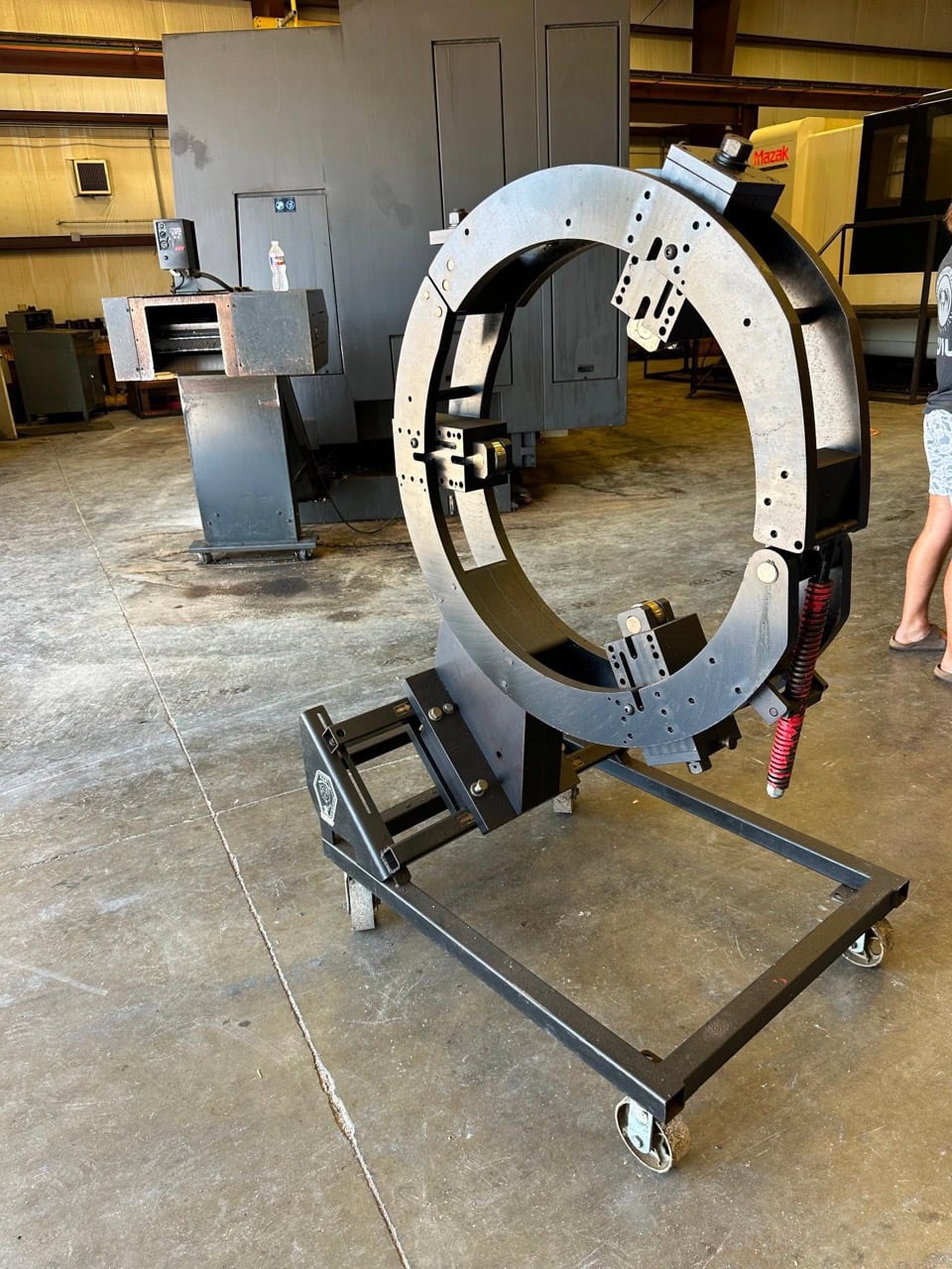 Hwacheon Hi-Tech 850L CNC Lathe, 2013 - 32" Chuck, Schmidt Steady Rest, Tailstock, Chip Conveyor, Tool Presetter - Image 76