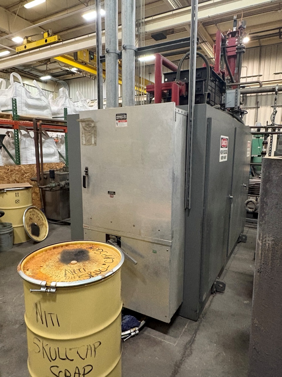 Consarc 450 Lb. ESR/VAR Vacuum Remelt Ingot Furnace, 2010 - 8" Max Ingot Diameter, 450 Lb. Capacity, 480V - Image 5