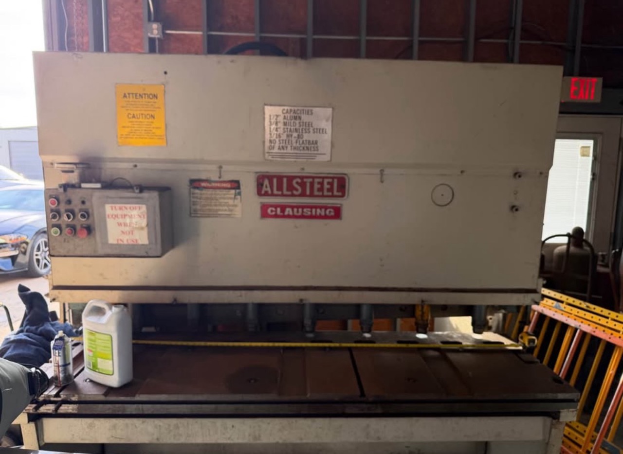 3/8″ x 6′ Allsteel Model 3/8-6 Mechanical Shear