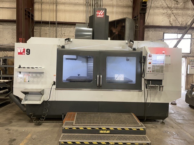 Haas VF-9/50 VMC, 2021 – WIPS, 300 PSI TSC, 4th Axis Ready, Chip Auger