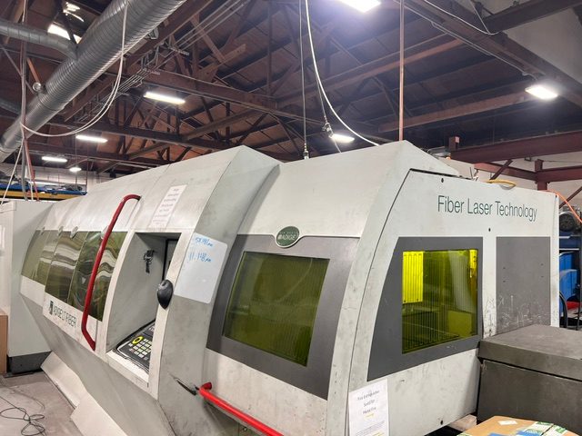 2000 Watt BLM Adige LT Fiber Tube Laser, 2011 - Bundle Loader