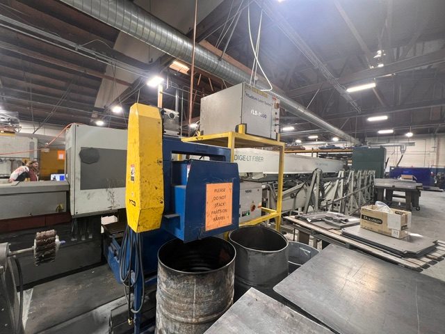 2000 Watt BLM Adige LT Fiber Tube Laser, 2011 - Bundle Loader