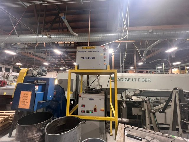 2000 Watt BLM Adige LT Fiber Tube Laser, 2011 - Bundle Loader