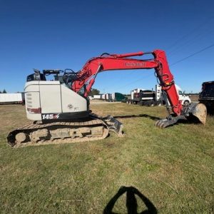 2025 Link-Belt 145 X4 DZ Spin Ace Hydraulic Crawler Excavator – 100 HP Isuzu Diesel – Strickland Thumb, Coupler & 36" Bucket