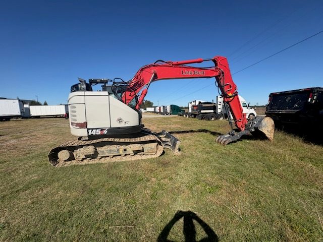 2025 Link-Belt 145 X4 DZ Spin Ace Hydraulic Crawler Excavator – 100 HP Isuzu Diesel – Strickland Thumb, Coupler & 36" Bucket