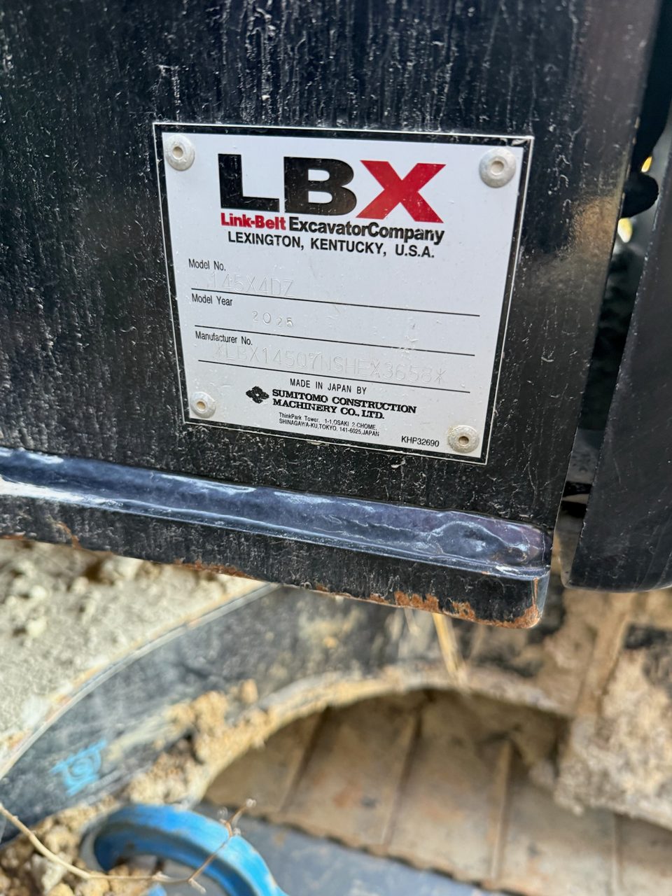 2025 Link-Belt 145 X4 DZ Spin Ace Hydraulic Crawler Excavator – 100 HP Isuzu Diesel – Strickland Thumb, Coupler & 36" Bucket