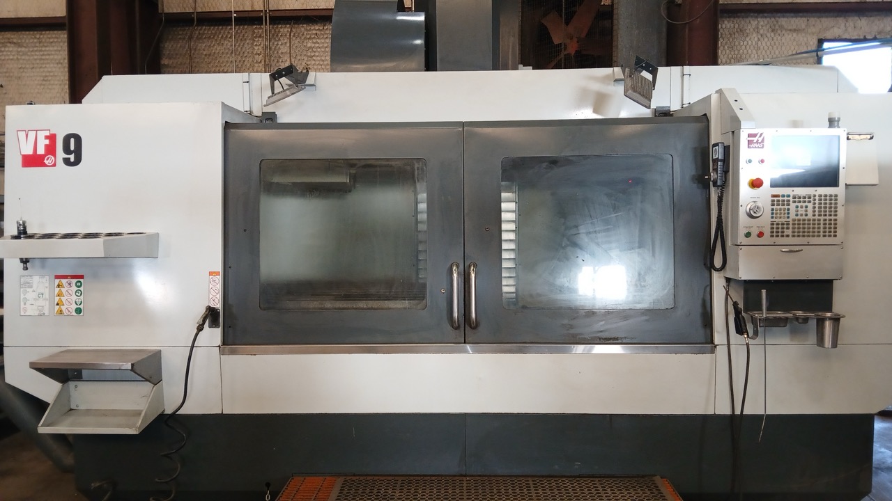 Haas VF-9/50 VMC, 2019 – WIPS, 300 PSI TSC, 4th Axis Ready, Chip Auger - Image 2