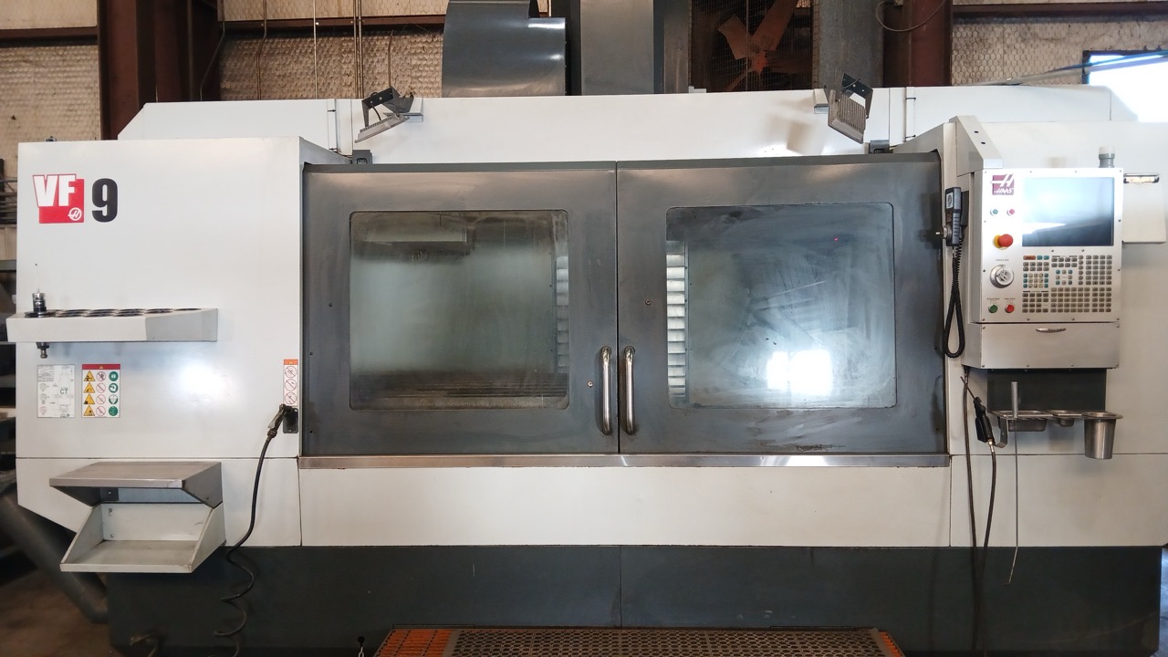Haas VF-9/50 VMC, 2019 – WIPS, 300 PSI TSC, 4th Axis Ready, Chip Auger - Image 3