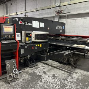 22 Ton Amada AC2510NT CNC Turret Punch, 2008