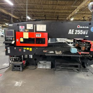 22 Ton Amada AE 255NT CNC Turret Punch, 2014