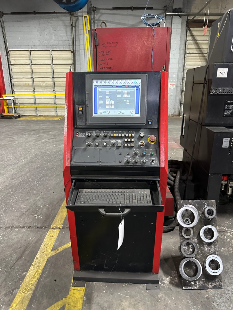 22 Ton Amada EM 2510NT CNC Turret Punch, 2004