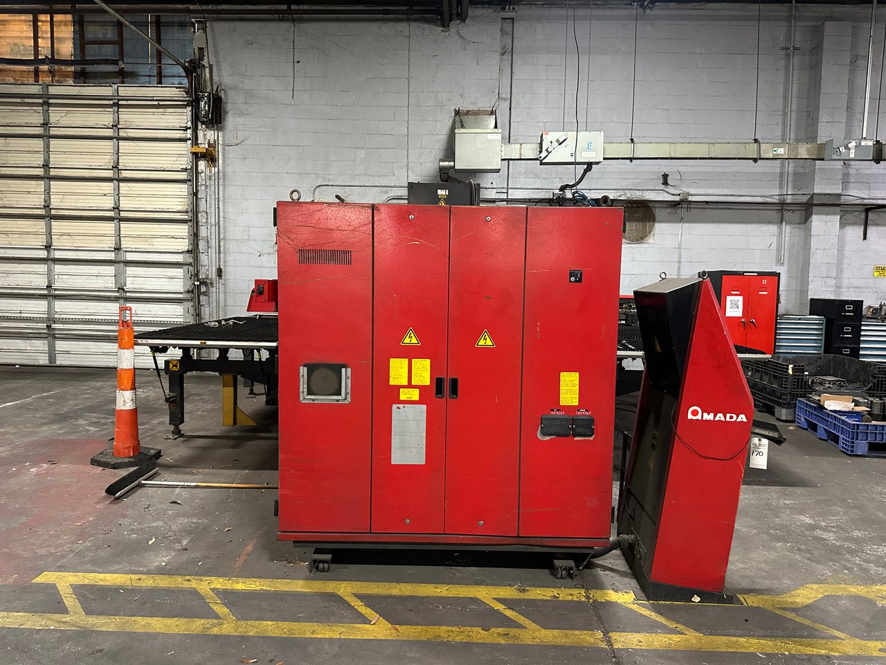 22 Ton Amada EM 2510NT CNC Turret Punch, 2004