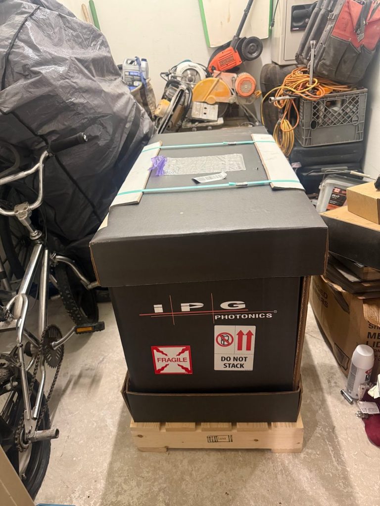 2k Watt IPG 2000XR Laser System, 2026- In Box Never Used