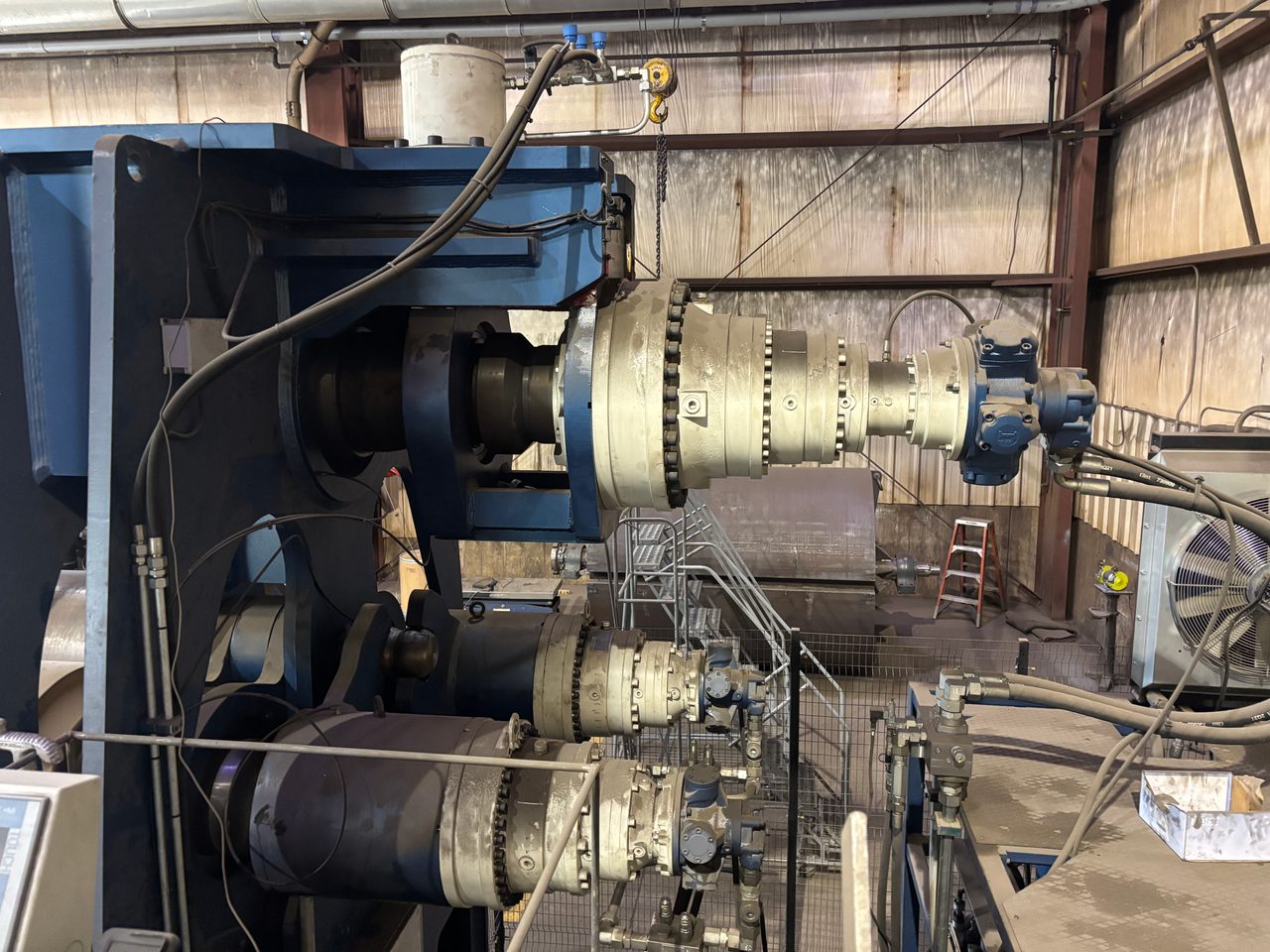 3.5" x 10' Faccin 3HEP-SX210 3-Roll Plate Roll, 2025 - Planetary Roll Drive System