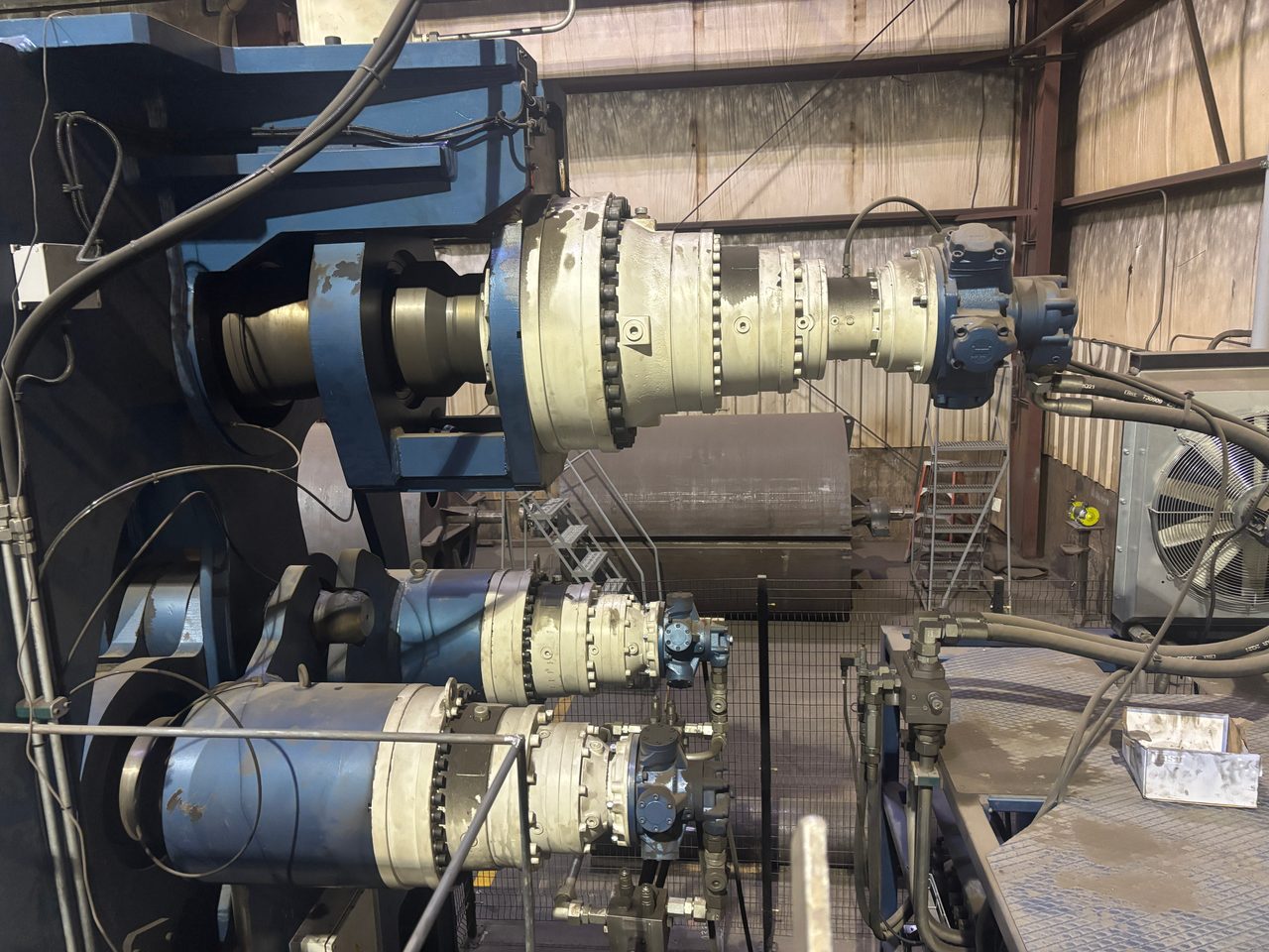 3.5" x 10' Faccin 3HEP-SX210 3-Roll Plate Roll, 2025 - Planetary Roll Drive System