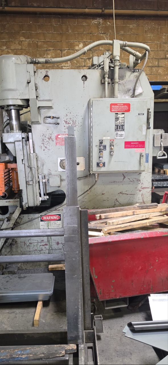 3/8 x 10' Pacific 375R10 HD Shear, Adjustable Blade Gap, Squaring Arm - Image 3