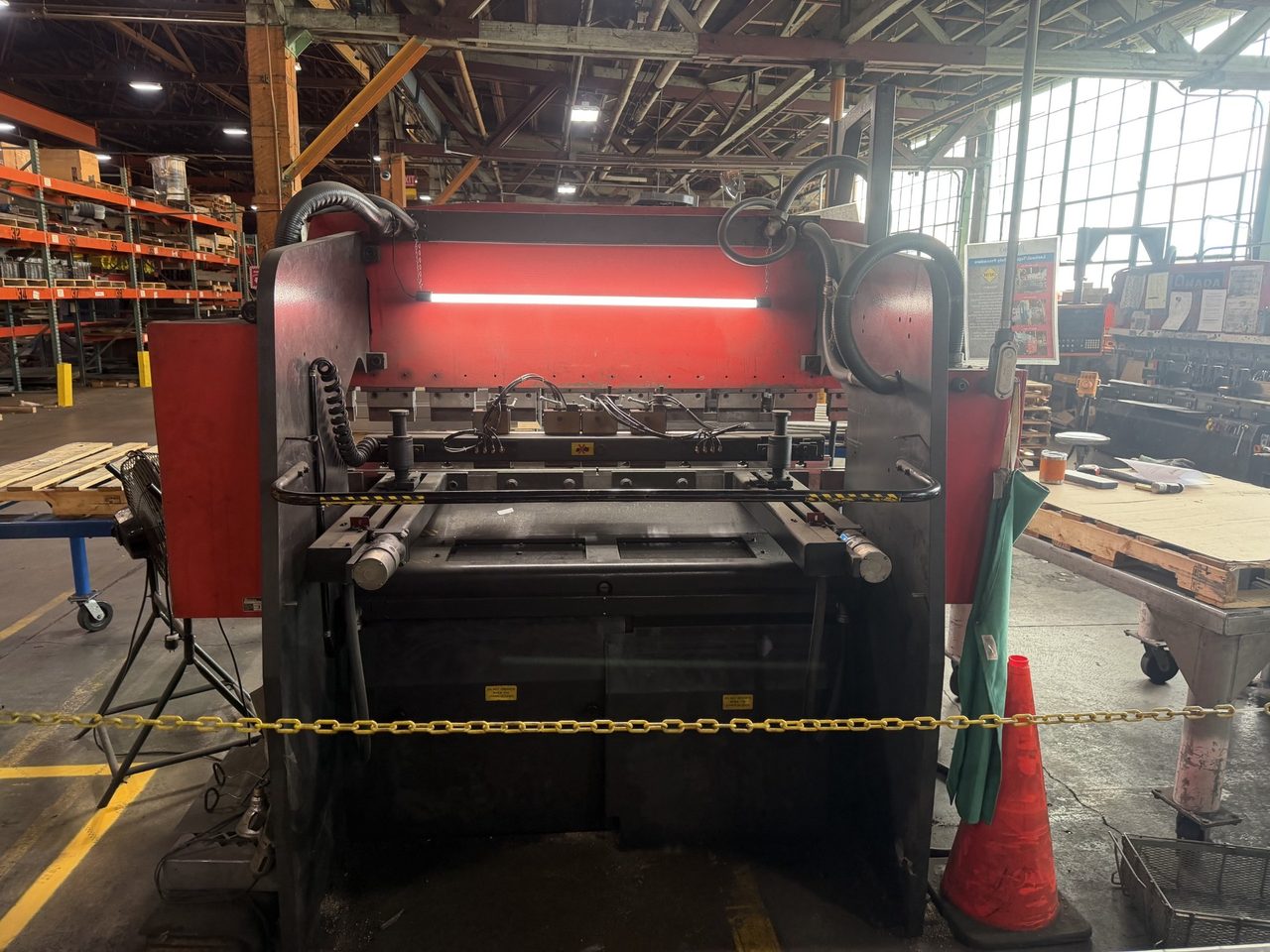 50 Ton x 78.8" Amada RG-50 Hydraulic CNC Press Brake, 1981