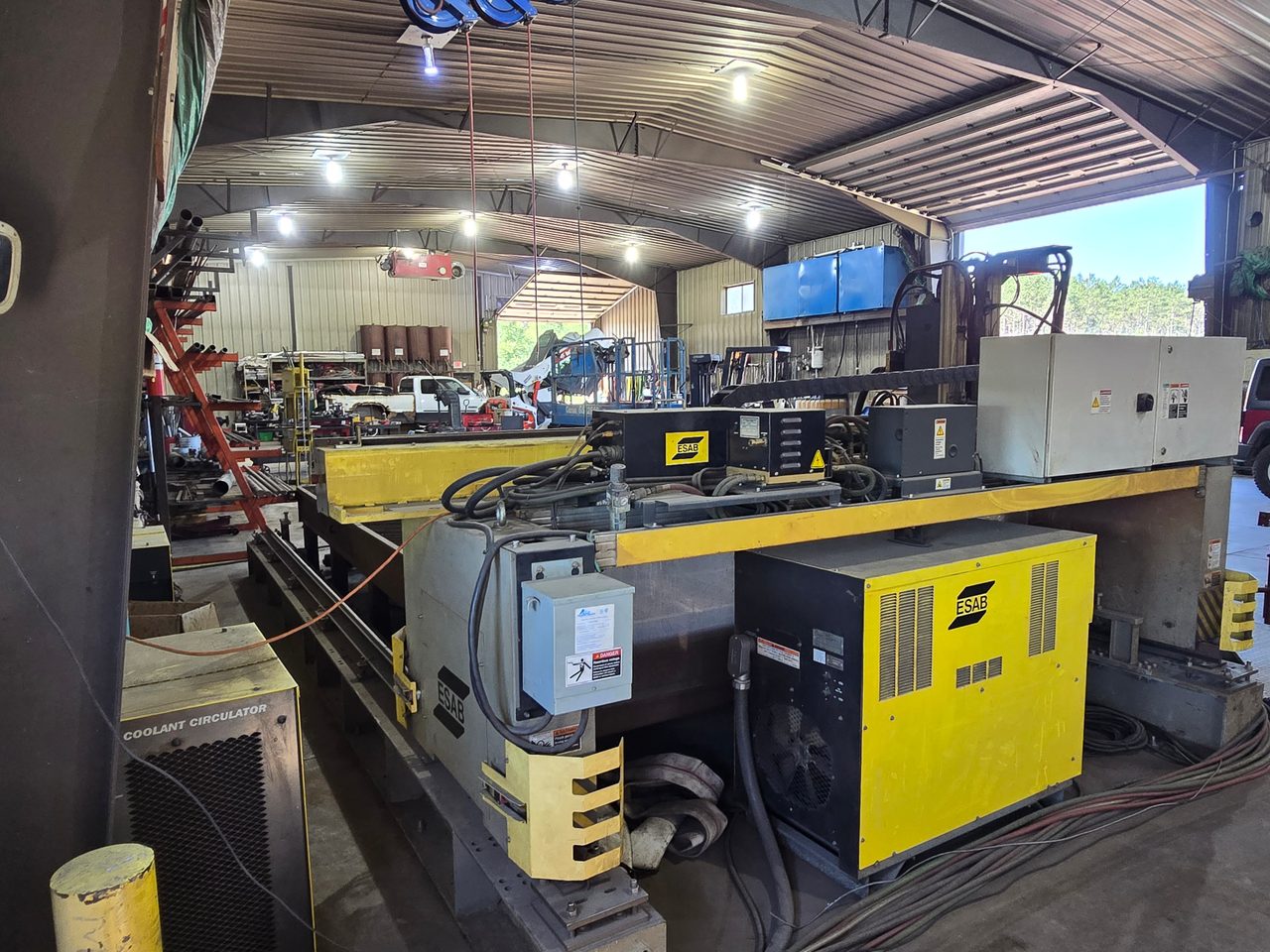 8' x 18' ESAB Combirex DX 3000 CNC Plasma System, 2012 - 360 Amp Precision Plasmarc 360