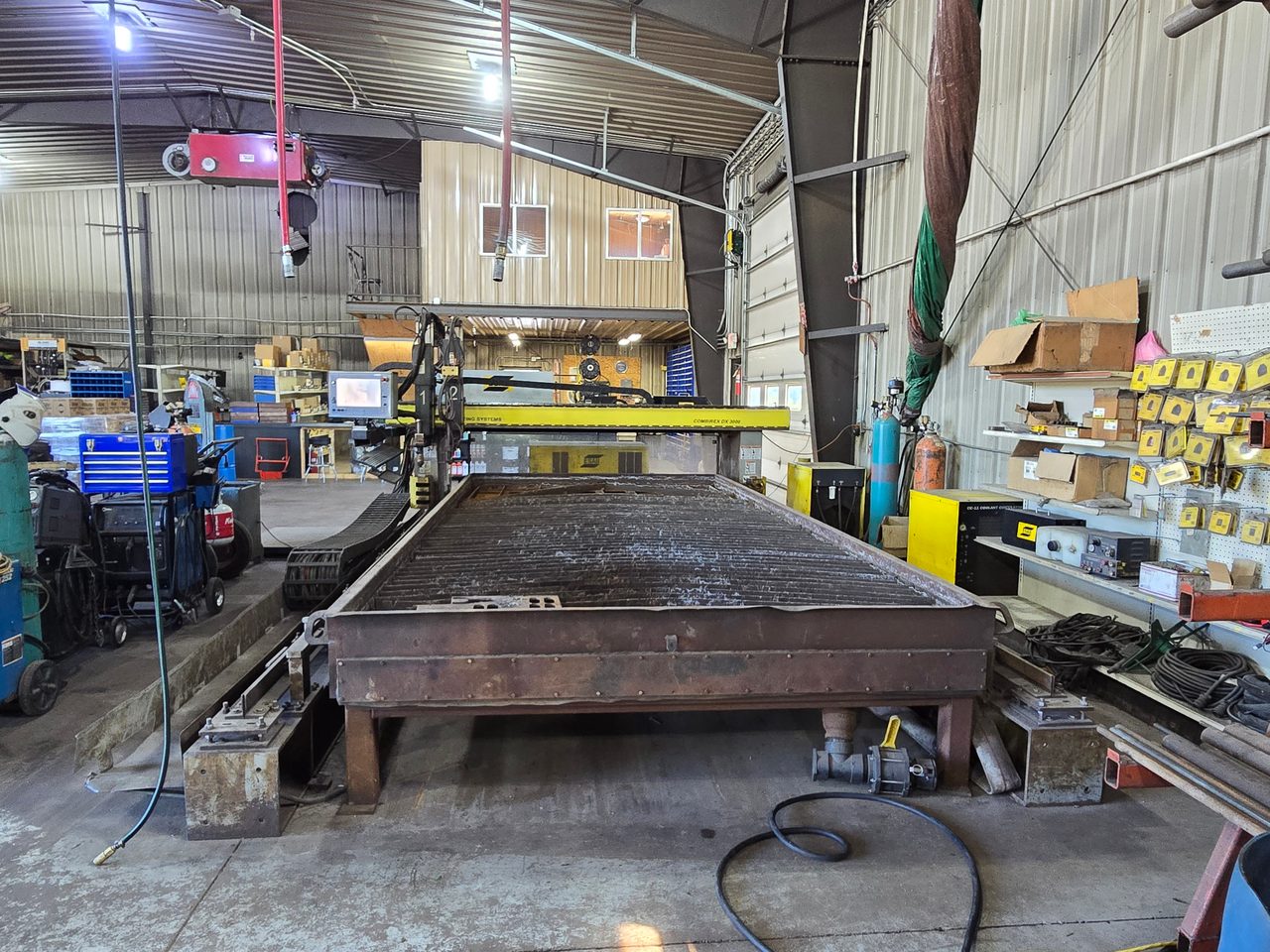 8' x 18' ESAB Combirex DX 3000 CNC Plasma System, 2012 - 360 Amp Precision Plasmarc 360