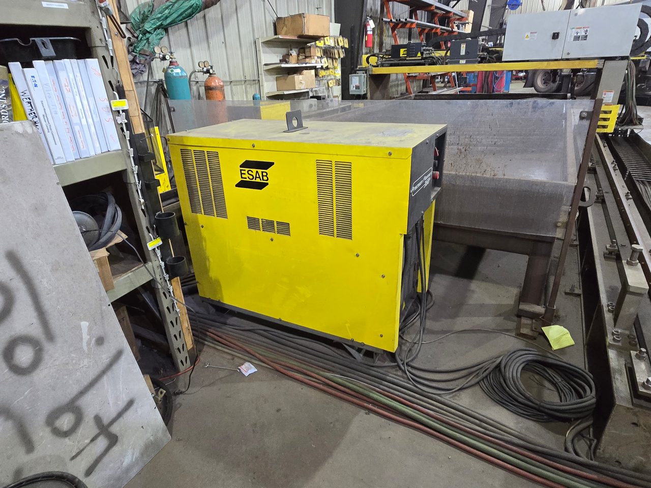 8' x 18' ESAB Combirex DX 3000 CNC Plasma System, 2012 - 360 Amp Precision Plasmarc 360
