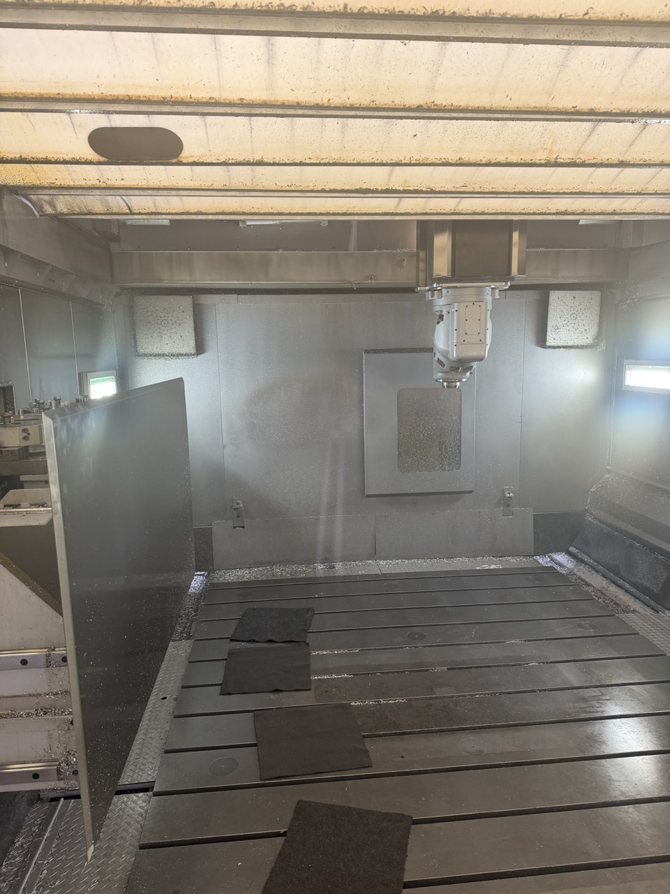 Parpas XS63 5-Axis Gantry Mill, 2011 - TSC, Renishaw Probe, Dual Chip Conveyors, 120 ATC - Image 7