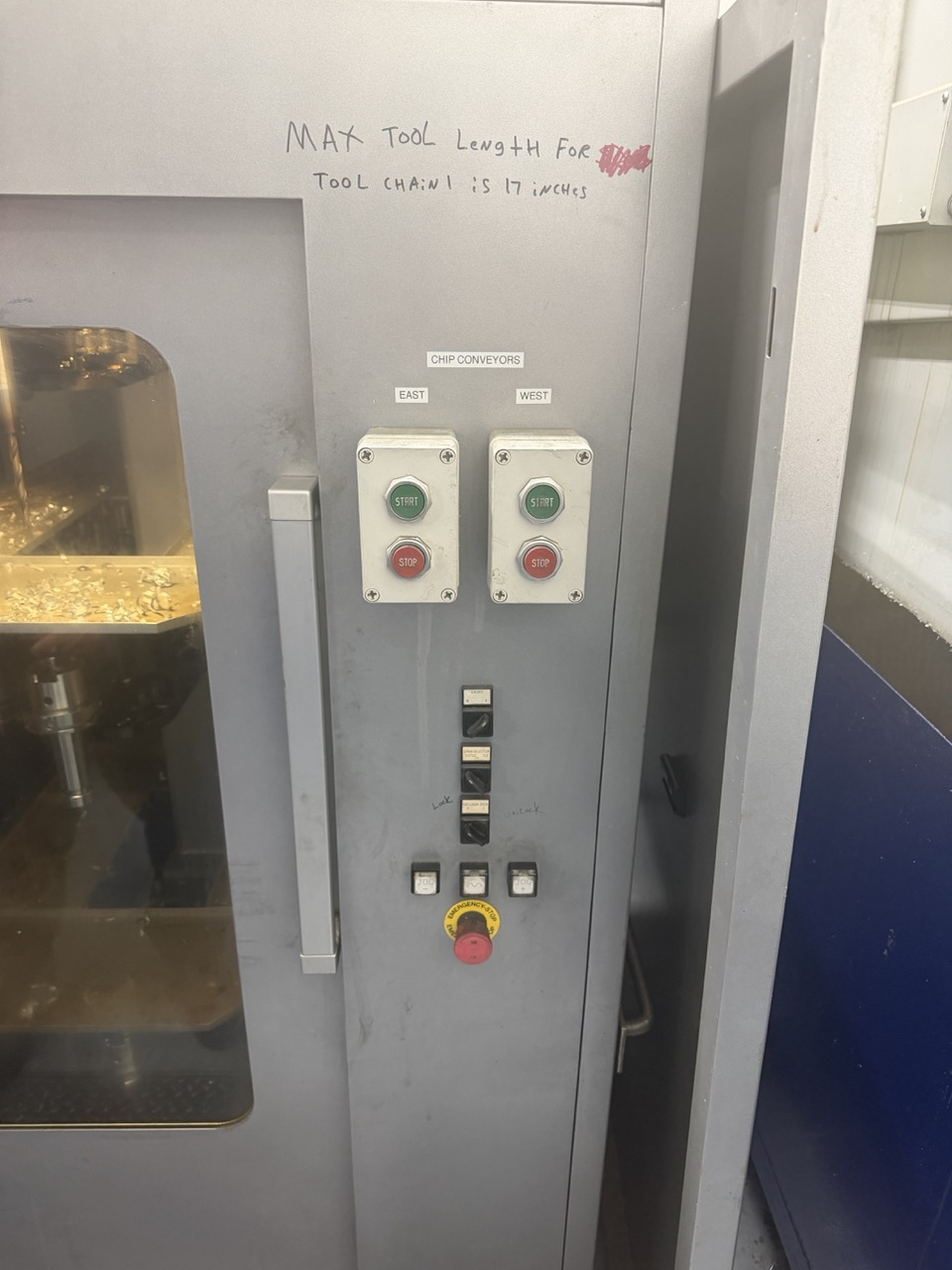 Parpas XS63 5-Axis Gantry Mill, 2011 - TSC, Renishaw Probe, Dual Chip Conveyors, 120 ATC - Image 46