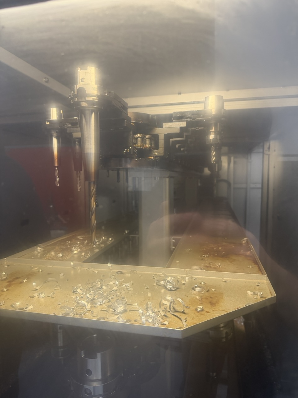 Parpas XS63 5-Axis Gantry Mill, 2011 - TSC, Renishaw Probe, Dual Chip Conveyors, 120 ATC - Image 49