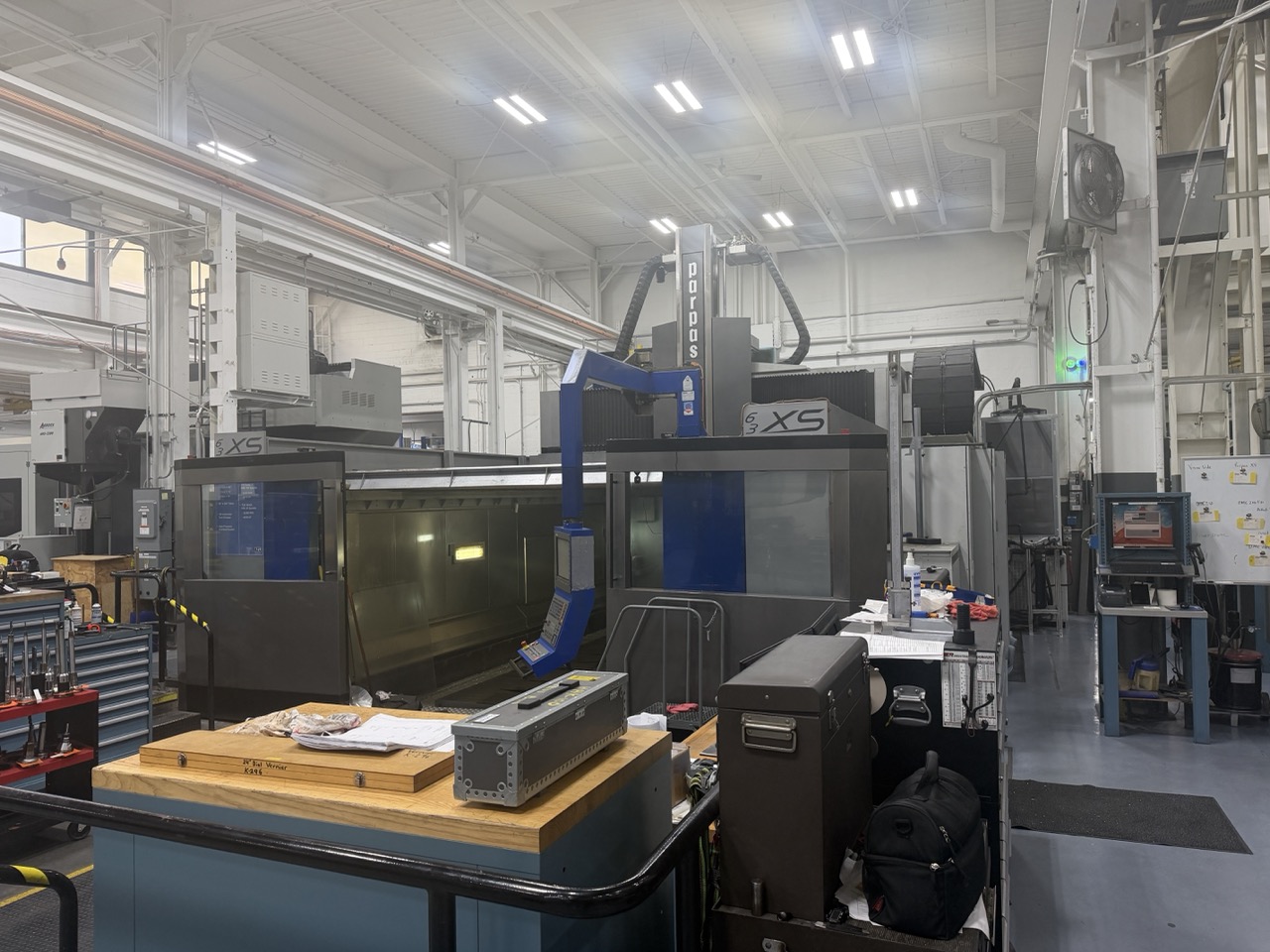 Parpas XS63 5-Axis Gantry Mill, 2011 - TSC, Renishaw Probe, Dual Chip Conveyors, 120 ATC - Image 74